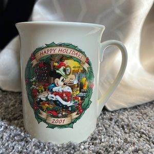 Disney World Christmas 2001 mug